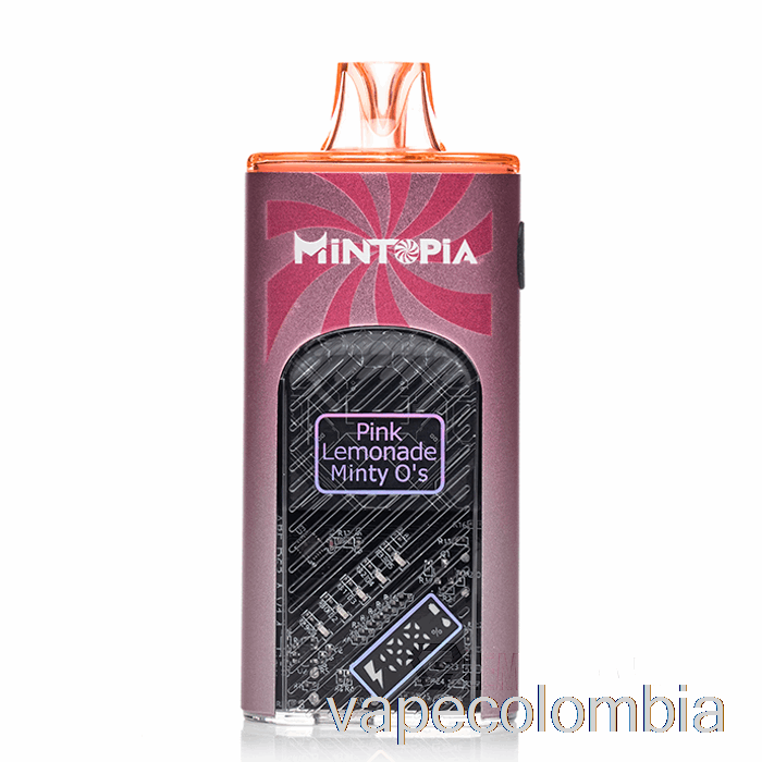 Vape Desechable Mintopia Turbo 9000 Limonada Rosa Desechable Minty O's